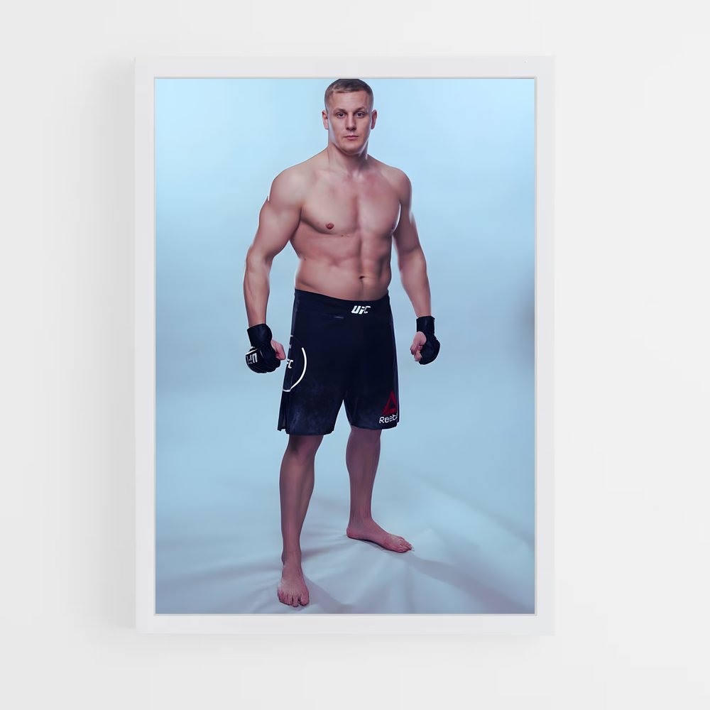 Poster Sergei de pavlovich – affiche MMA (vue 3)